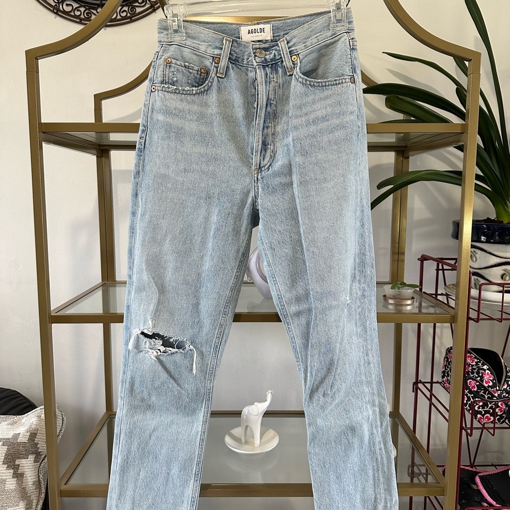 Agolde riley high rise jeans